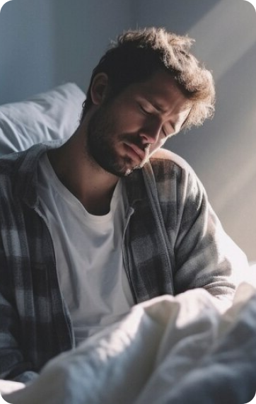 sleepy men